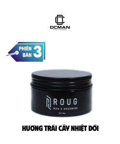 Sáp Vuốt Tóc Nam Roug Matte Clay 90G Chính Hãng Singapore