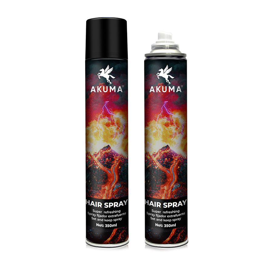 Gôm Xịt Tóc AKUMA SPRAY 390ML - Ảnh 2