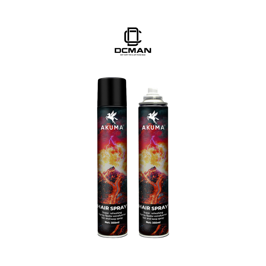 Gôm Xịt Tóc AKUMA SPRAY 390ML