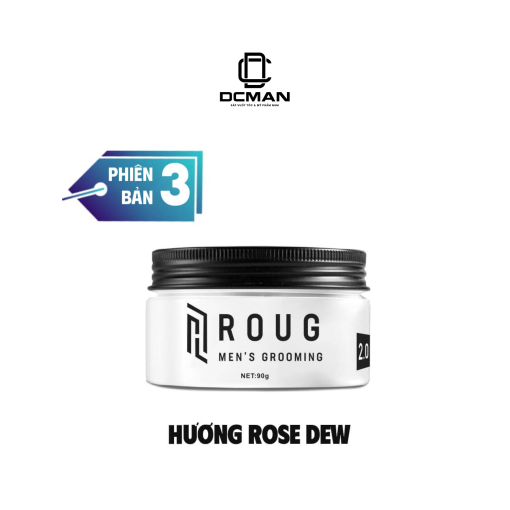 Sáp Vuốt Tóc Nam Roug Matt Clay 90G Chính Hãng Singapore